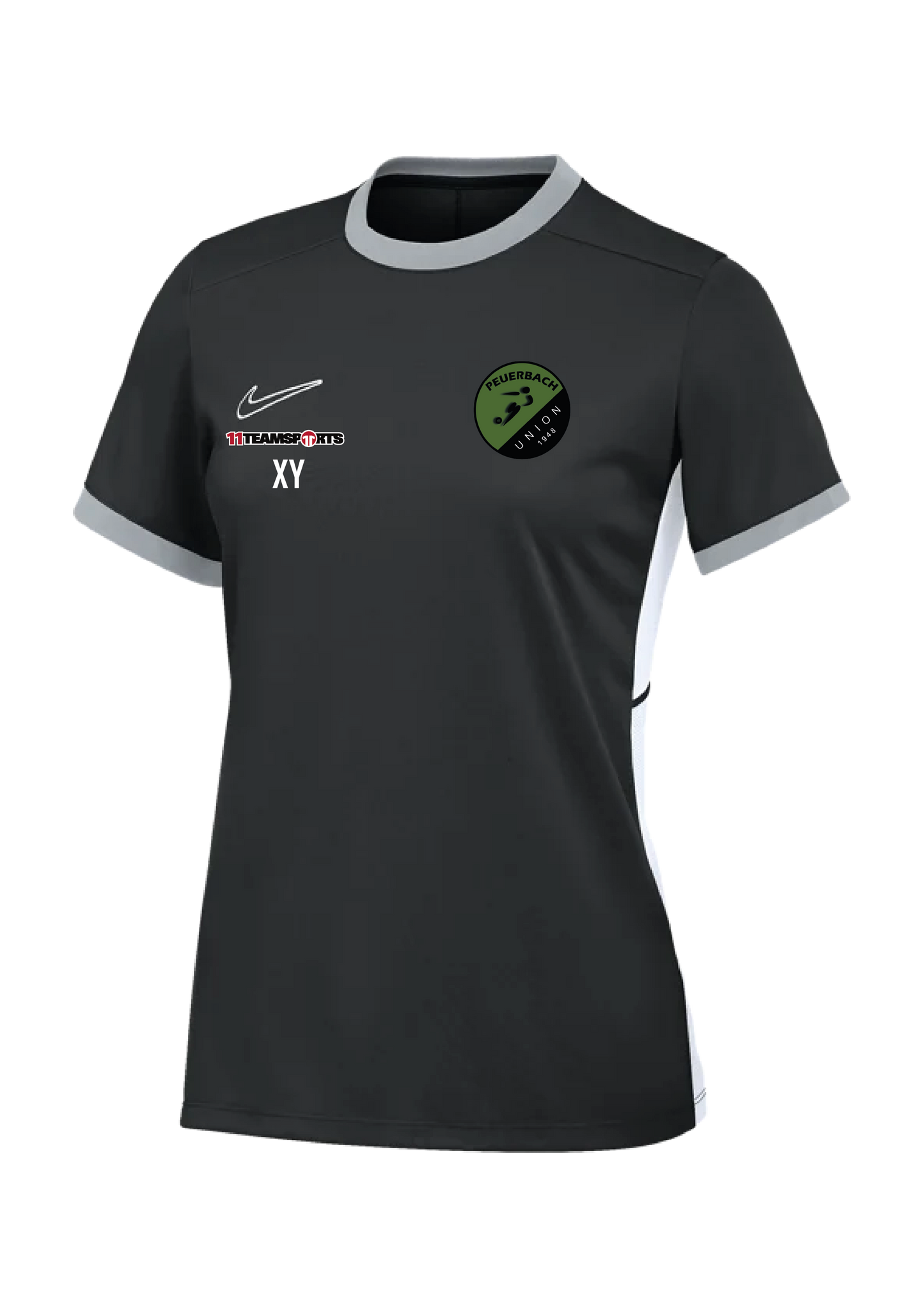 NIKE Academy 25 Trainingshirt Damen Schwarz Union Peuerbach