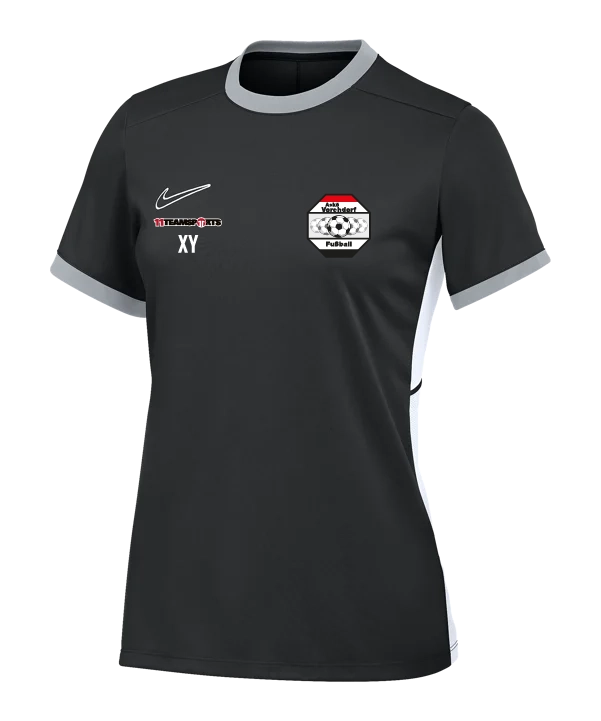 NIKE Academy 25 Trainingshirt Damen Schwarz ASKÖ Vorchdorf