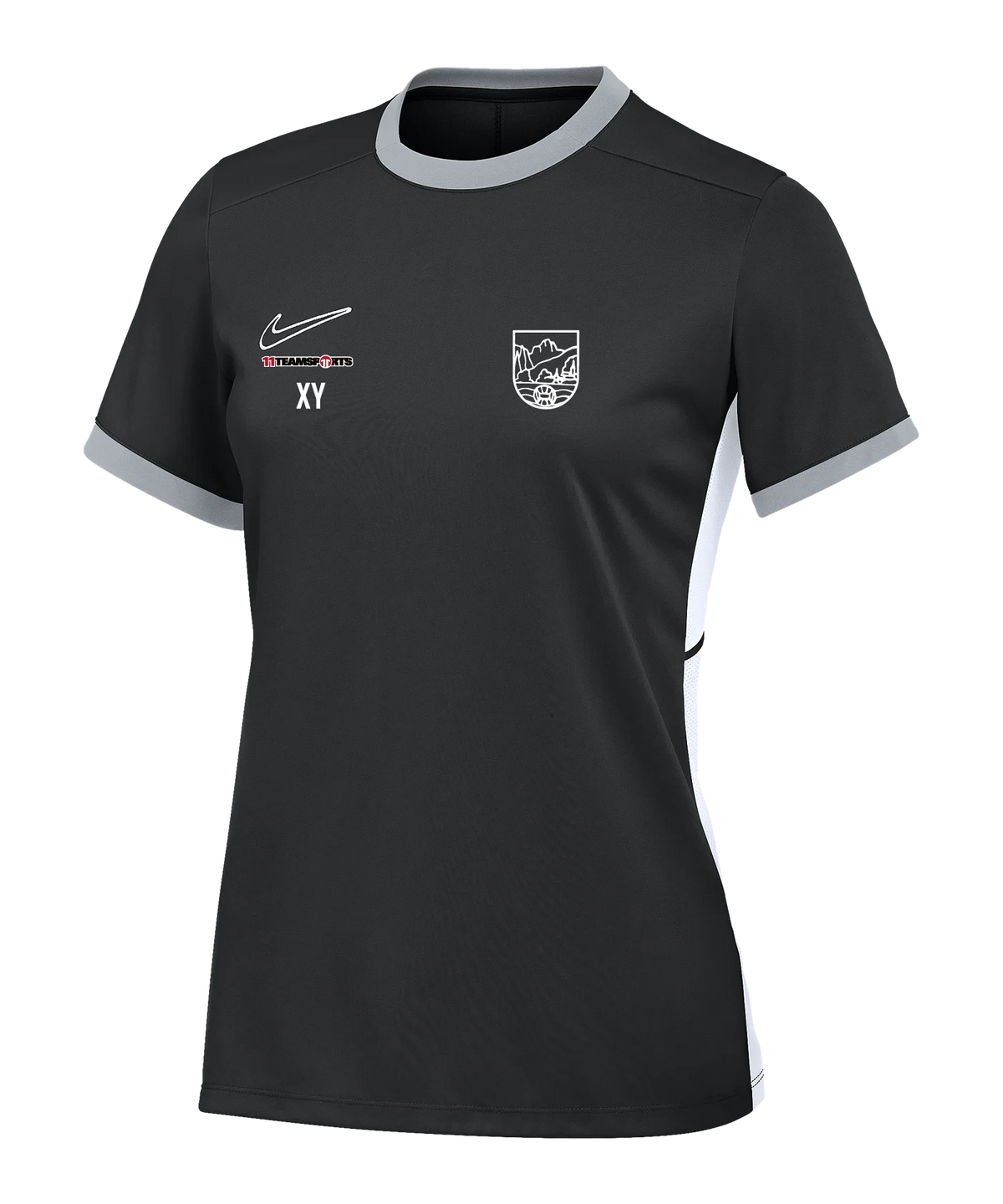 Nike Academy 25 Trainingshirt Damen Schwarz F010 FC Gaishorn
