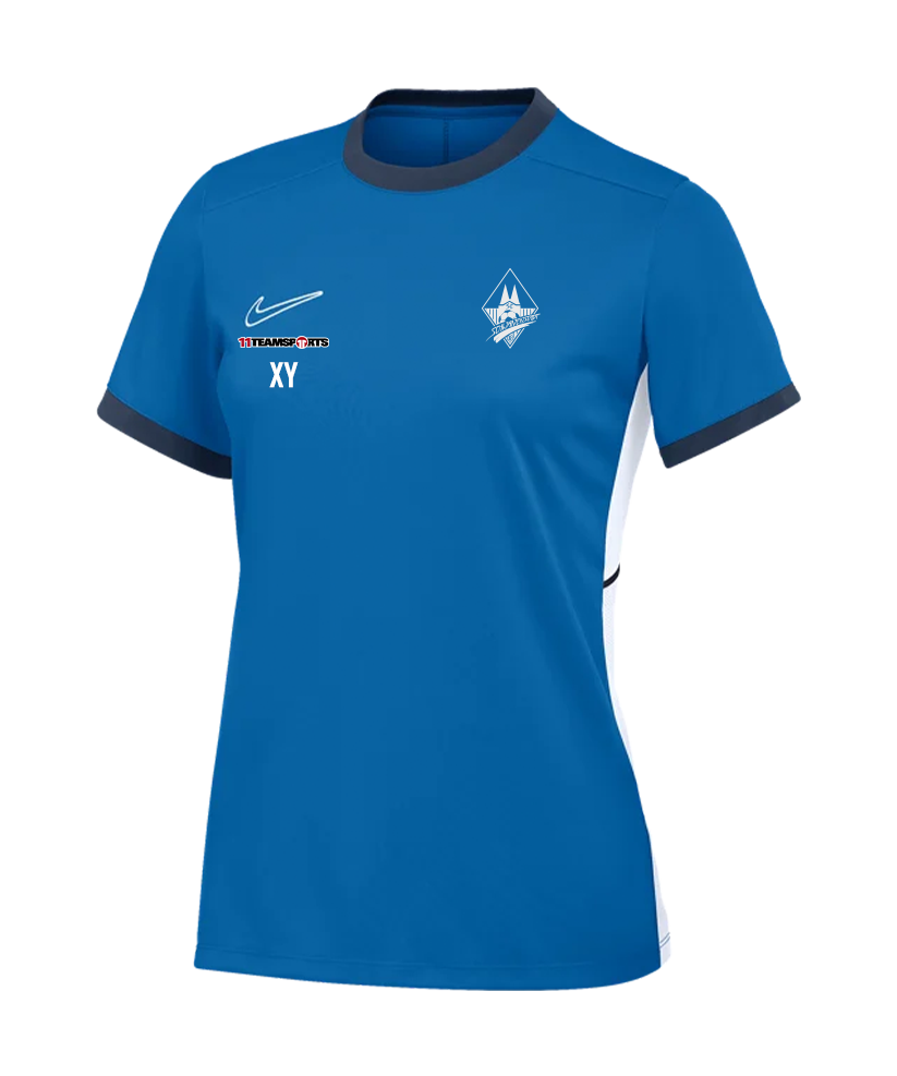 NIKE Academy 25 Trainingsshirt Damen Blau SC Schwanenstadt