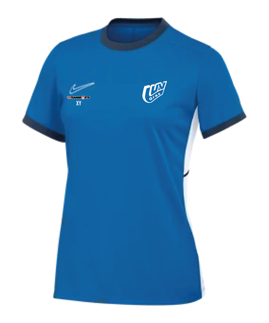 NIKE Academy 25 Drill Top Trainingshirt Damen Blau LUV Graz