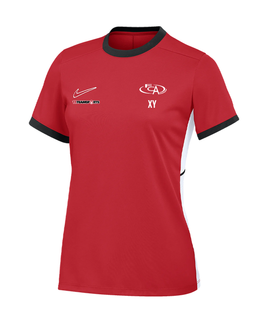 NIKE Academy 25 Trainingsshirt Damen Rot FC Altmünster