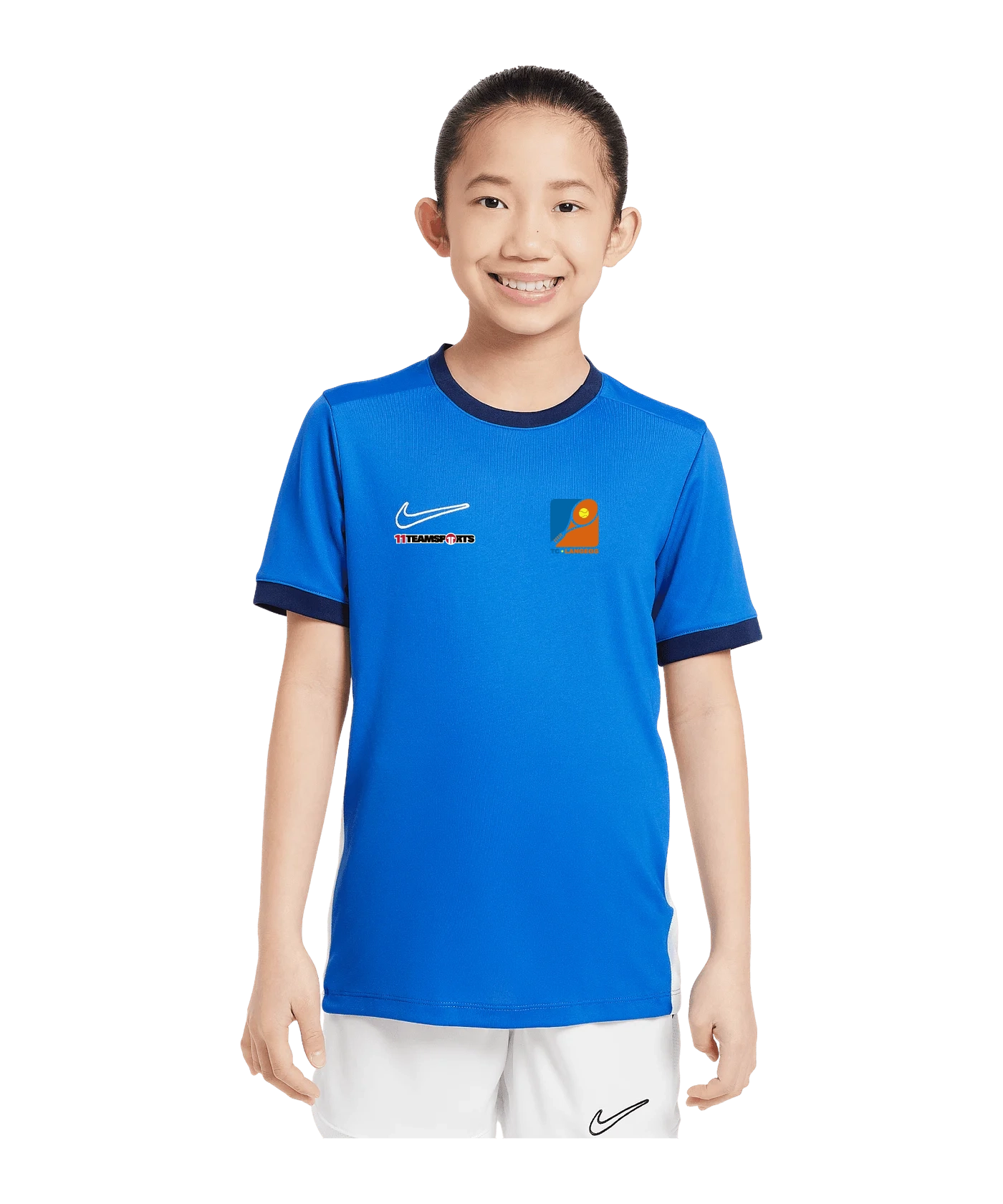 NIKE Academy 25 Trainingsshirt Kids Blau TC Langegg