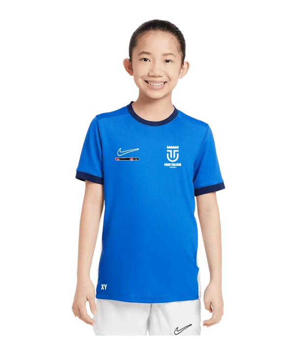 NIKE Academy 25 Trainingsshirt Kids Blau Union Thalheim