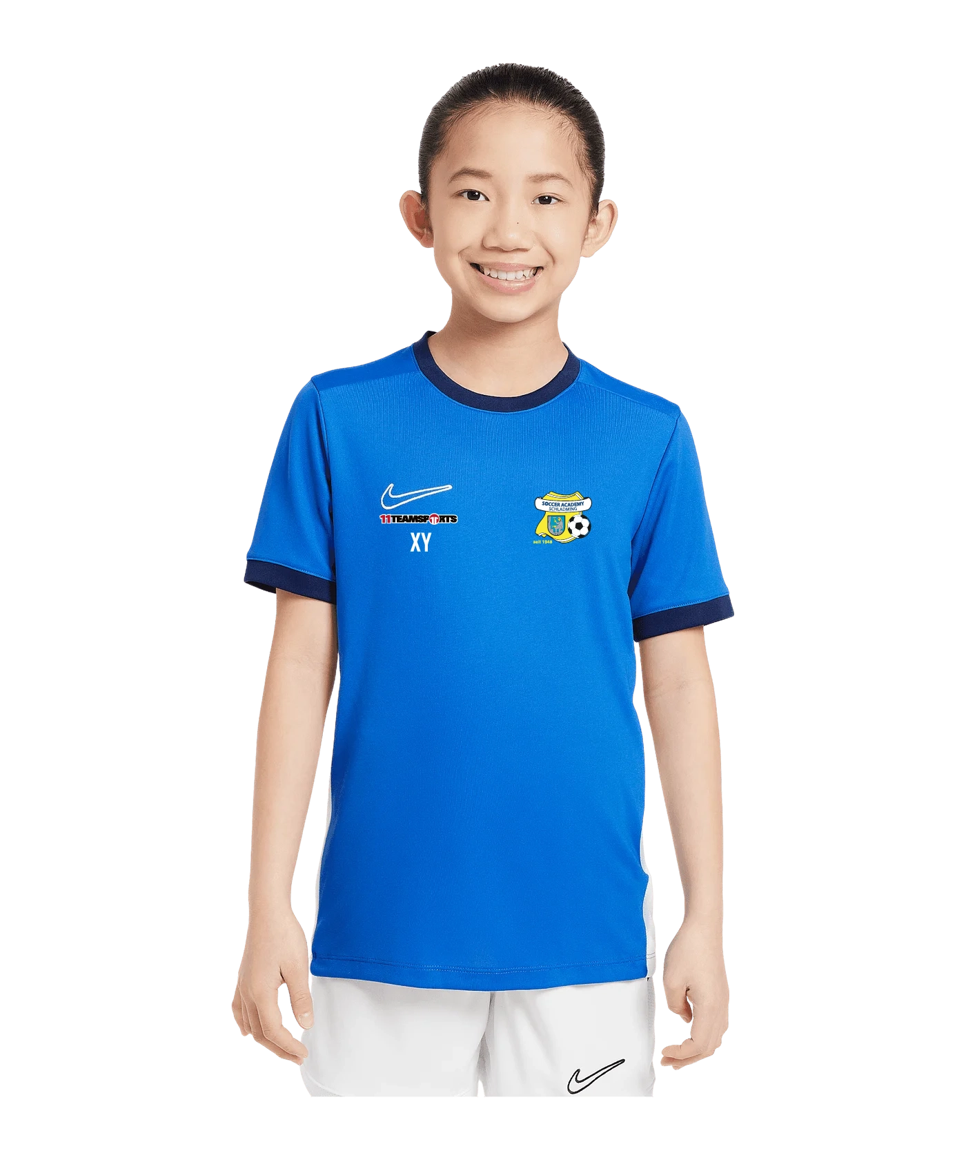 NIKE Academy 25 Trainingsshirt Kids Blau FC Schladming
