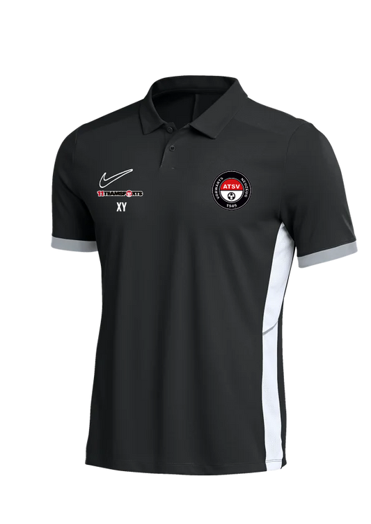 NIKE Academy 25 Polo Schwarz ATSV Vorwärts Neuzeug