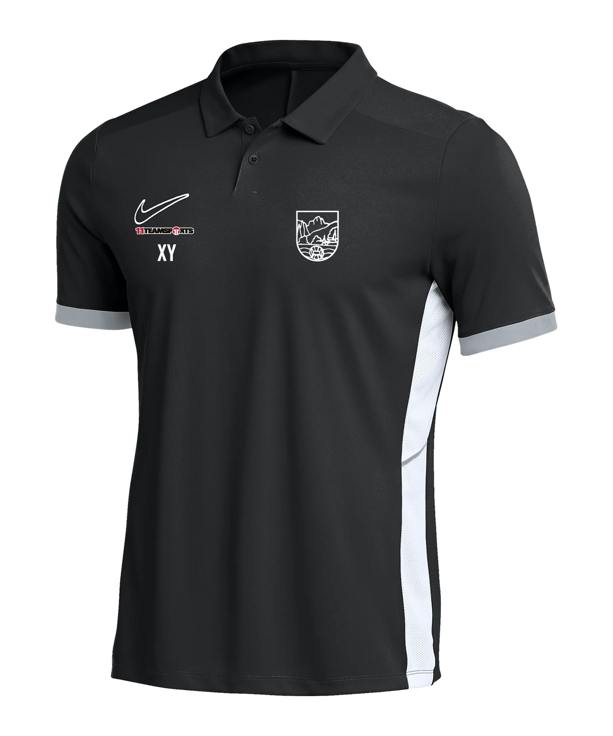 Nike Academy 25 Polo Schwarz F010 FC Gaishorn