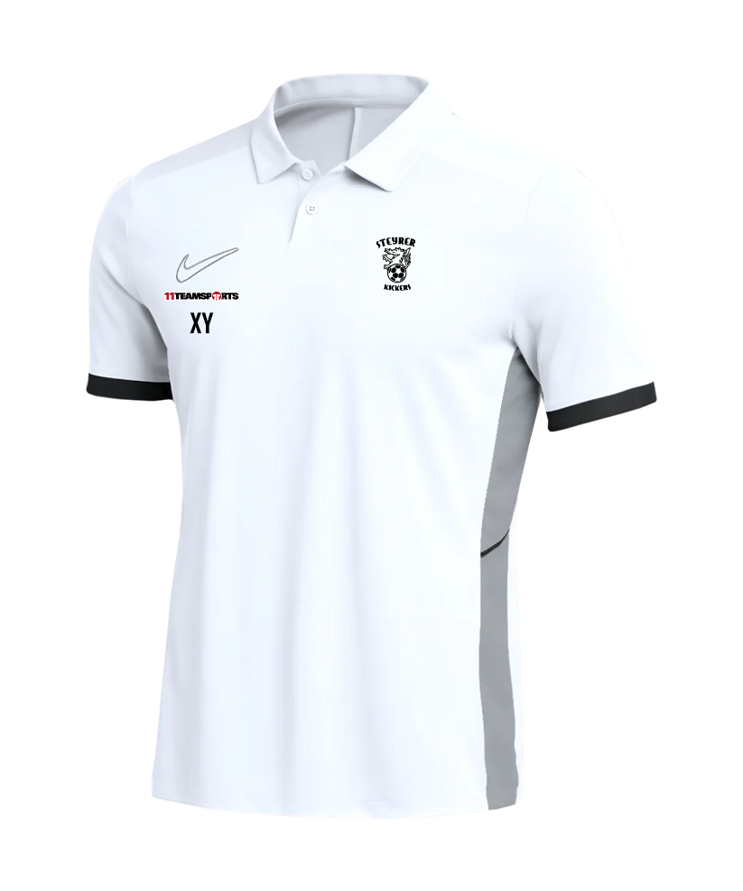 Nike Academy 25 Polo Weiss F100 FC Steyrer Kickers