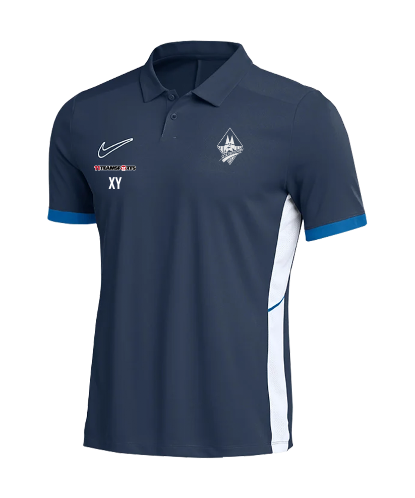 NIKE Academy 25 Polo Blau SC Schwanenstadt