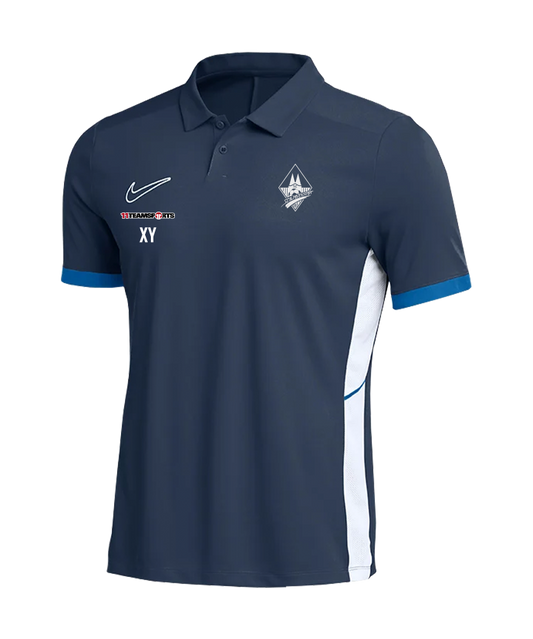 NIKE Academy 25 Polo Blau SC Schwanenstadt