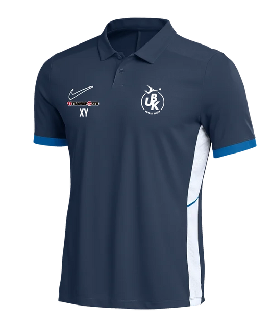 NIKE Academy 25 Polo Blau Union Bad Kreuzen