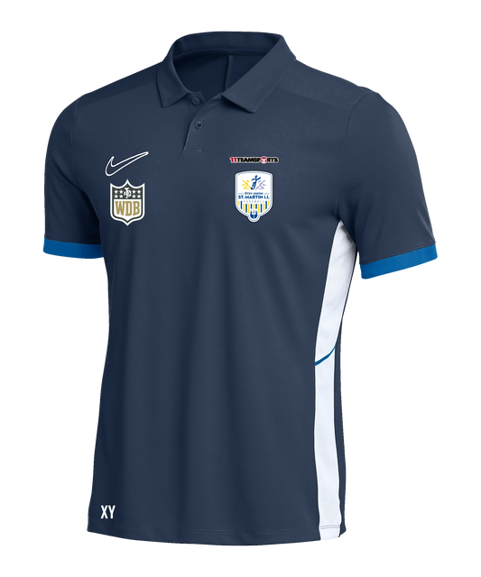 NIKE Academy 25 Polo Blau ÖTSV Union St. Martin