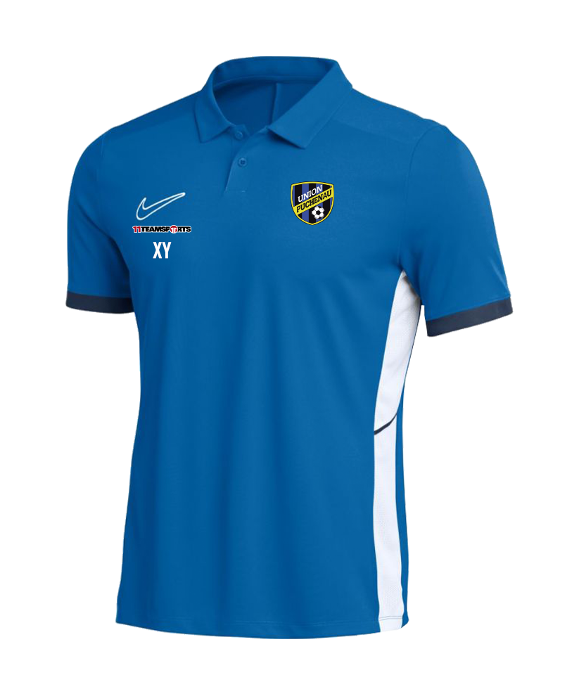 NIKE Academy 25 Polo Kids Blau Union Puchenau