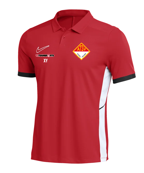 NIKE Academy 25 Polo Rot ATSV Stadl-Paura