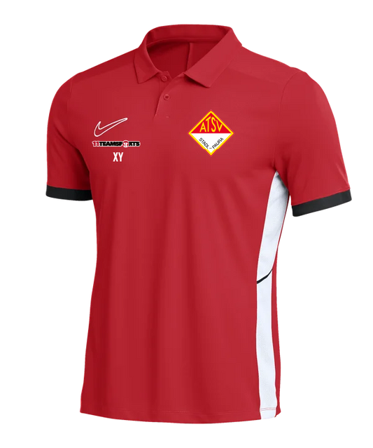 NIKE Academy 25 Polo Rot ATSV Stadl-Paura