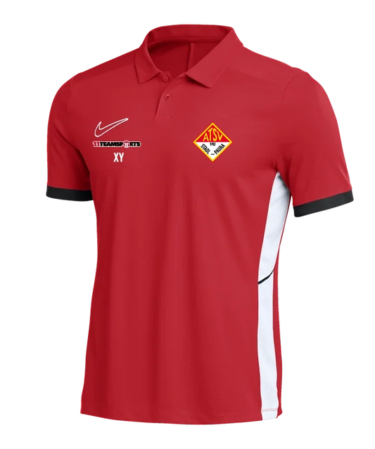 NIKE Academy 25 Polo Rot ATSV Stadl-Paura