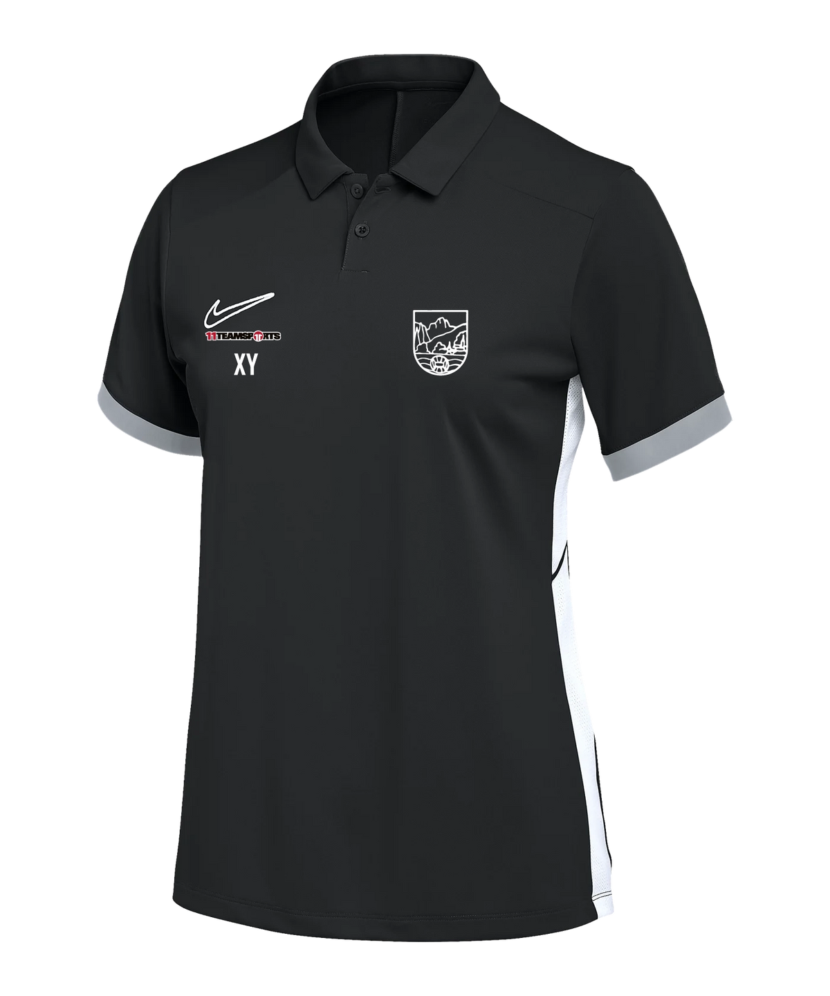Nike Academy 25 Polo Damen Schwarz F010 FC Gaishorn
