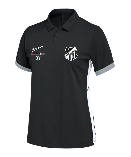 NIKE Academy 25 Polo Damen Schwarz Union Schiedlberg