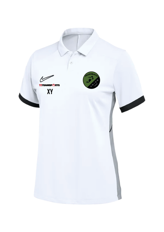 NIKE Academy 25 Polo Damen Weiss Union Peuerbach