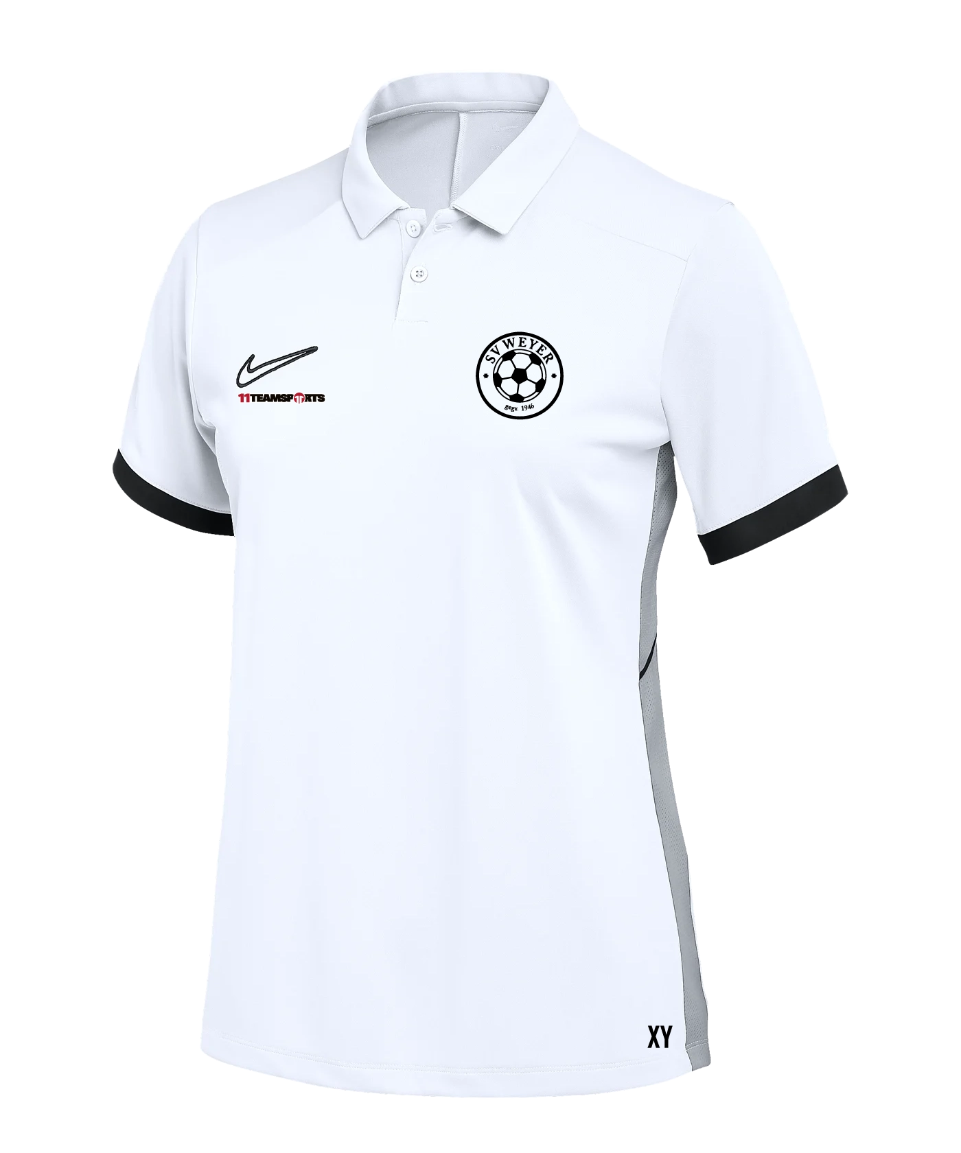 NIKE Academy 25 Polo Damen Weiss SV Weyer