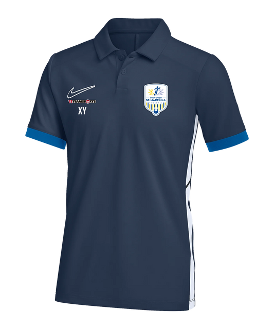 NIKE Academy 25 Polo Kids Blau ÖTSV Union St. Martin