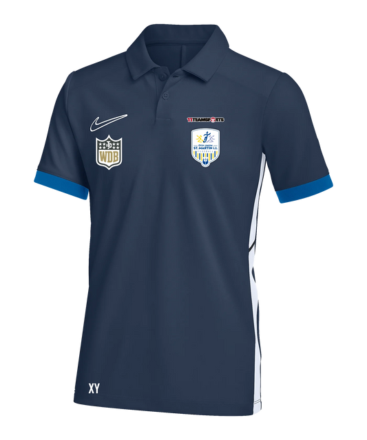 NIKE Academy 25 Polo Kids Blau ÖTSV Union St. Martin