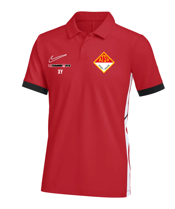 NIKE Academy 25 Polo Kids Rot ATSV Stadl-Paura