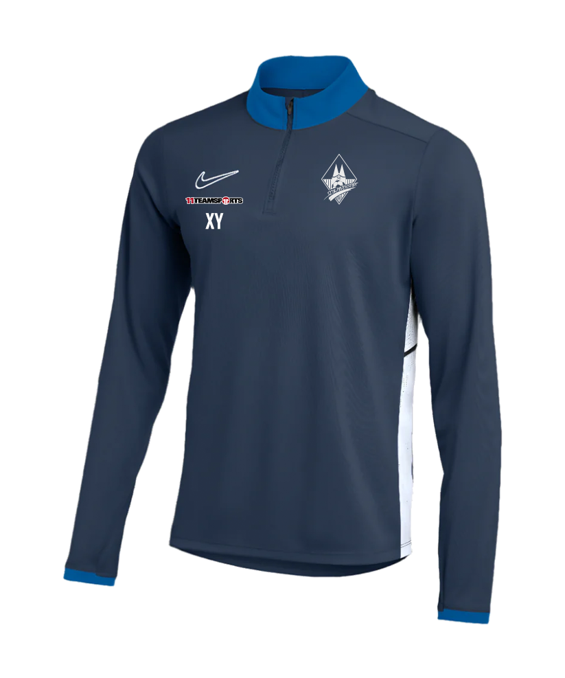 NIKE Academy 25 Drill Top Sweatshirt Blau SC Schwanenstadt