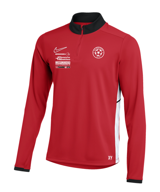 NIKE Academy 25 Drill Top Sweatshirt Rot SV Weyer