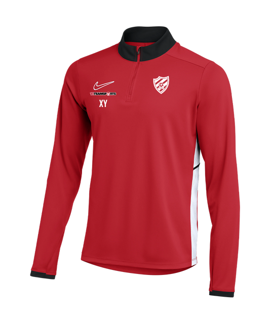 Nike Academy 25 Drill Top Sweatshirt Rot F657 SV Hinterberg