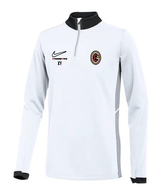 NIKE Academy 25 Drill Top Sweatshirt Weiss OG Edelsgroup