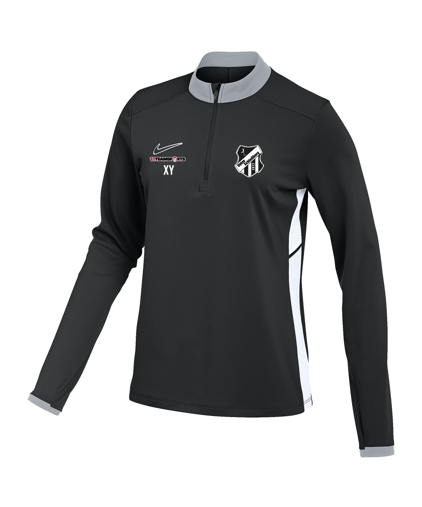 NIKE Academy 25 Drill Top Sweatshirt Damen Schwarz Union Schiedlberg
