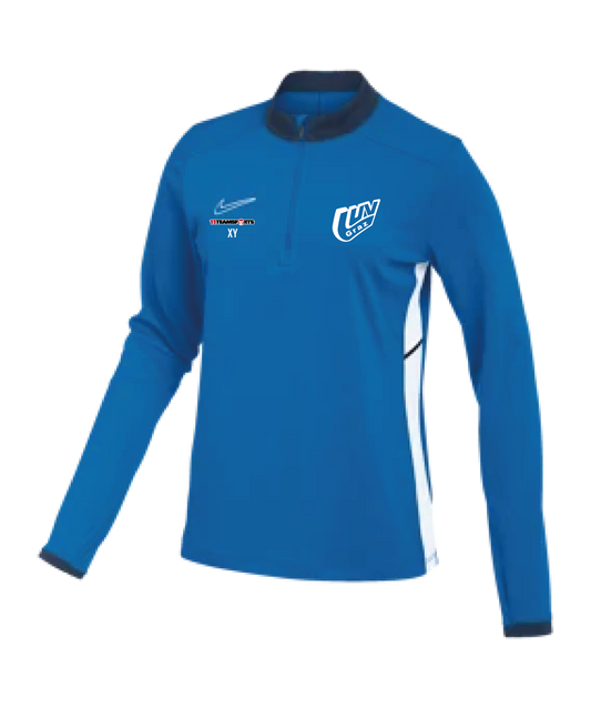NIKE Academy 25 Drill Top Sweatshirt Damen Blau LUV Graz