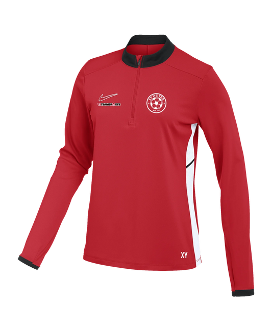 NIKE Academy 25 Drill Top Sweatshirt Damen Rot SV Weyer