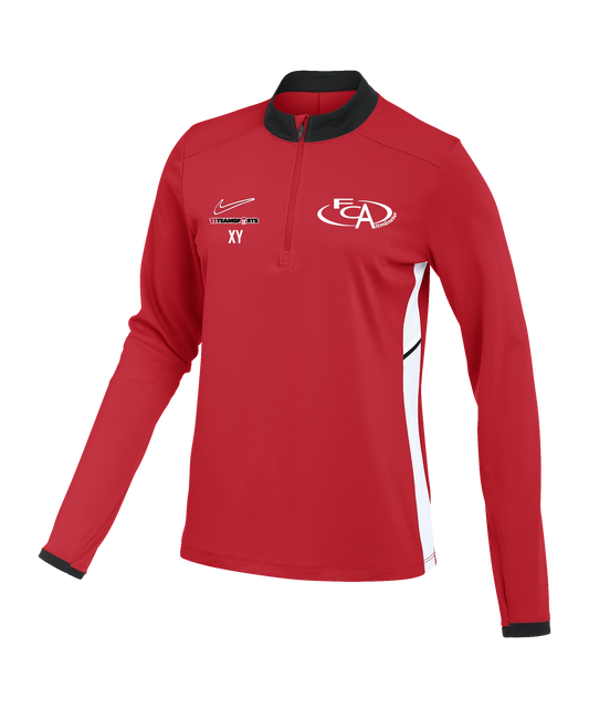 NIKE Academy 25 Drill Top Sweatshirt Damen Rot FC Altmünster