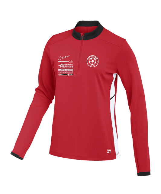 NIKE Academy 25 Drill Top Sweatshirt Damen Rot SV Weyer