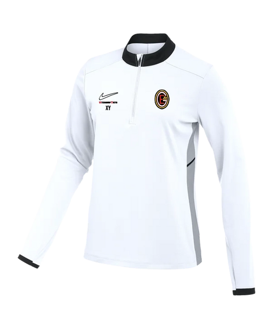 NIKE Academy 25 Drill Top Sweatshirt Damen Weiss OG Edelsgroup
