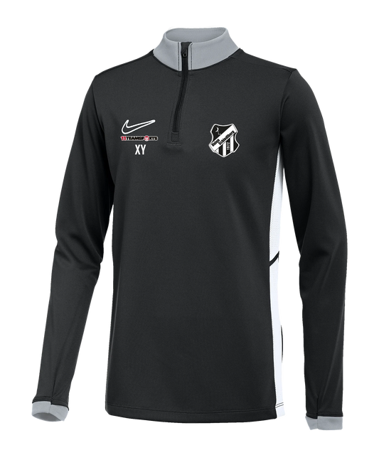 NIKE Academy 25 Drill Top Sweatshirt Schwarz Union Schiedlberg