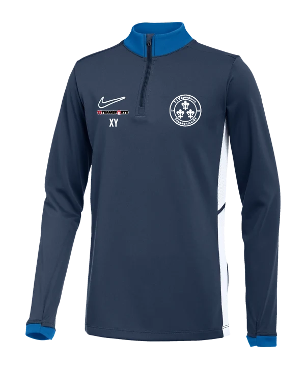 NIKE Academy 25 Drill Top Sweatshirt Kids Blau TSV Frankenmarkt
