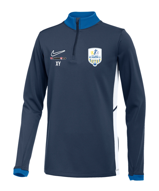 NIKE Academy 25 Drill Top Sweatshirt Kids Blau ÖTSV Union St. Martin