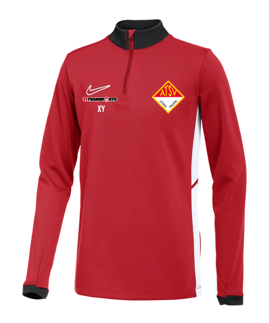 NIKE Academy 25 Drill Top Sweatshirt Kids Rot ATSV Stadl-Paura