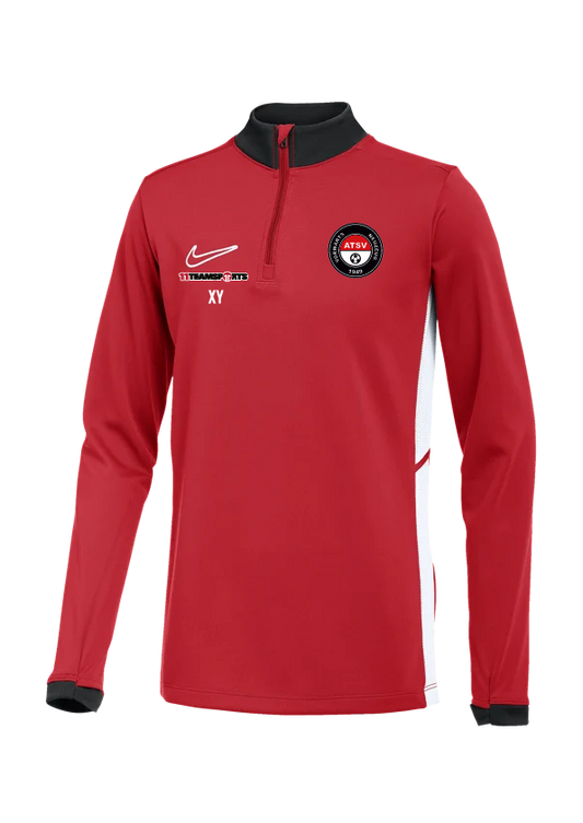 NIKE Academy 25 Drill Top Sweatshirt Rot ATSV Vorwärts Neuzeug
