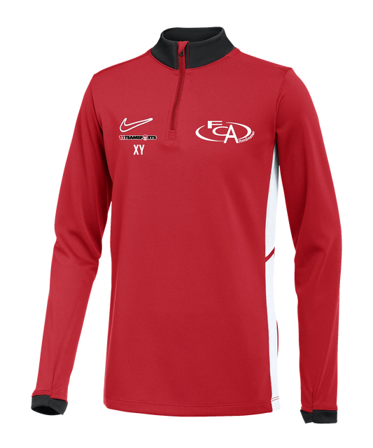 NIKE Academy 25 Drill Top Sweatshirt Rot FC Altmünster