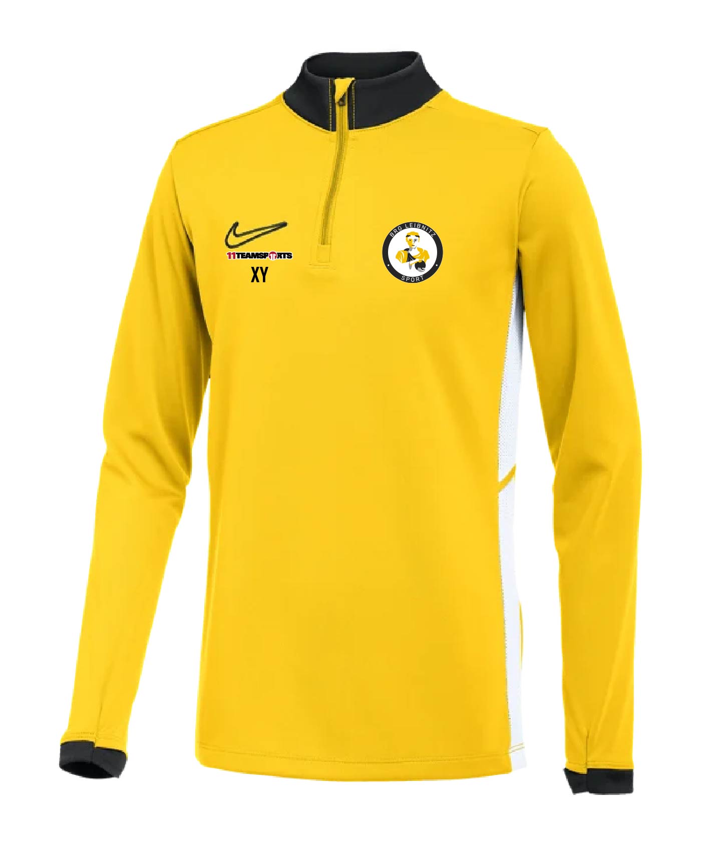 NIKE Academy 25  Drill Top Sweatshirt Kids Gelb Sport BG/BRG Leibnitz