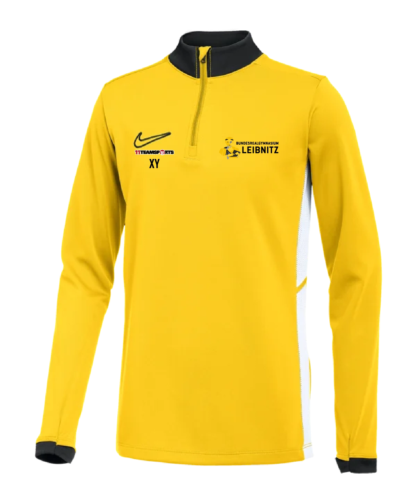 NIKE Academy 25  Drill Top Sweatshirt Kids Gelb BG/BRG Leibnitz