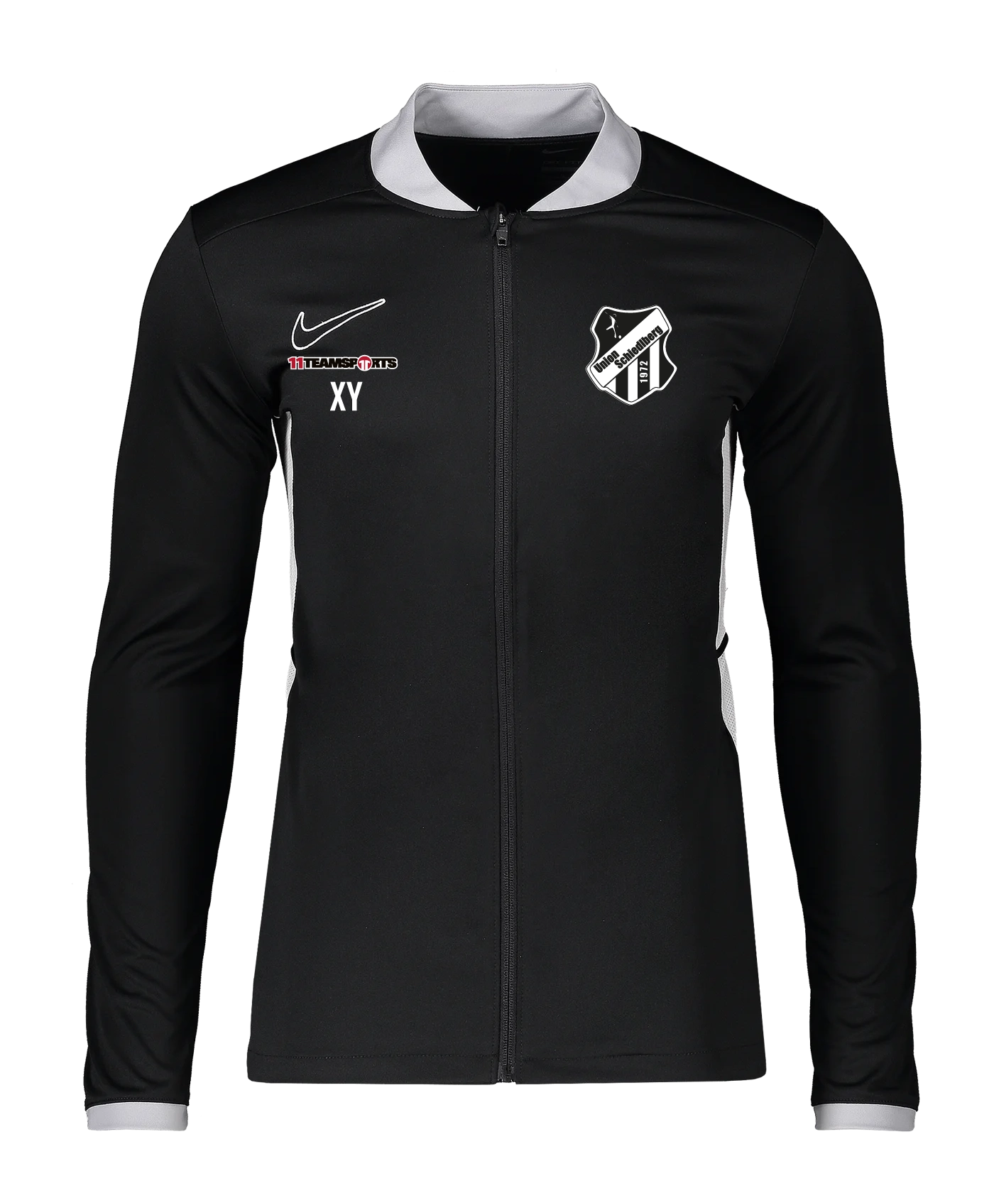 NIKE Academy 25 Trainingsjacke Schwarz Union Schiedlberg