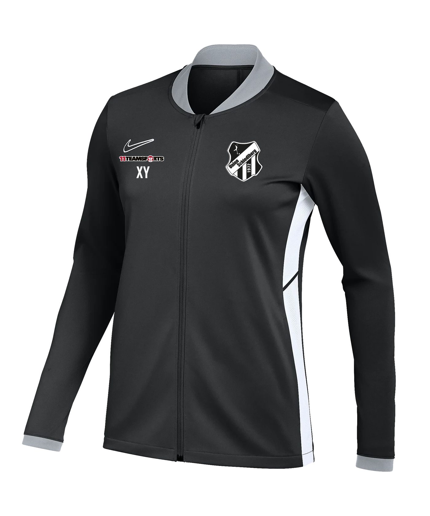 NIKE Academy 25 Trainingsjacke Damen Schwarz Union Schiedlberg