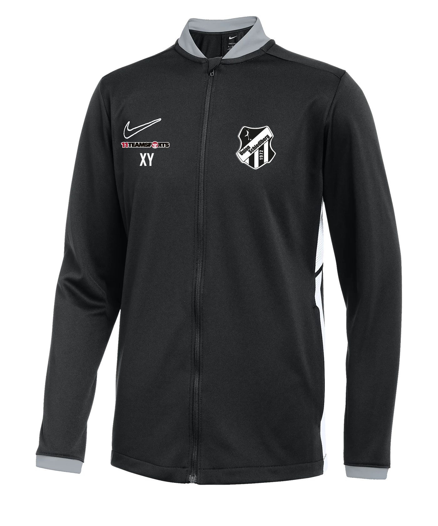 NIKE Academy 25 Trainingsjacke Kids Schwarz Union Schiedlberg