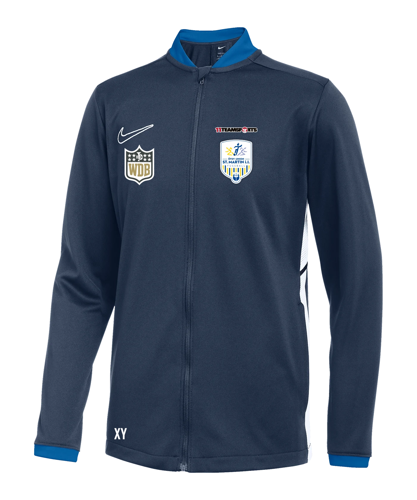 NIKE Academy 25 Trainingsjacke Kids Blau ÖTSV Union St. Martin
