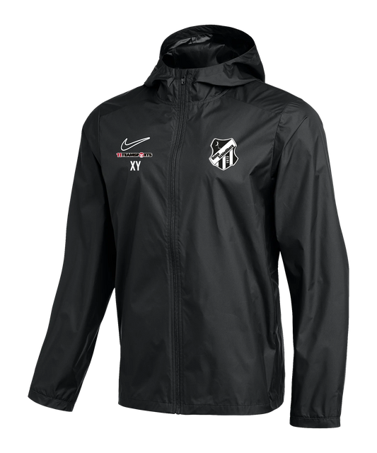NIKE Academy 25 Regenjacke Schwarz Union Schiedlberg